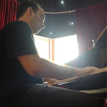 Closeup Studio shot in Belo Horizonte Brazil Piano solo recording
