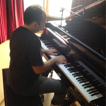 Recording Live Piano Solo in Belo Horizonte Brazil
