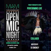Miami live with Collaboi performing