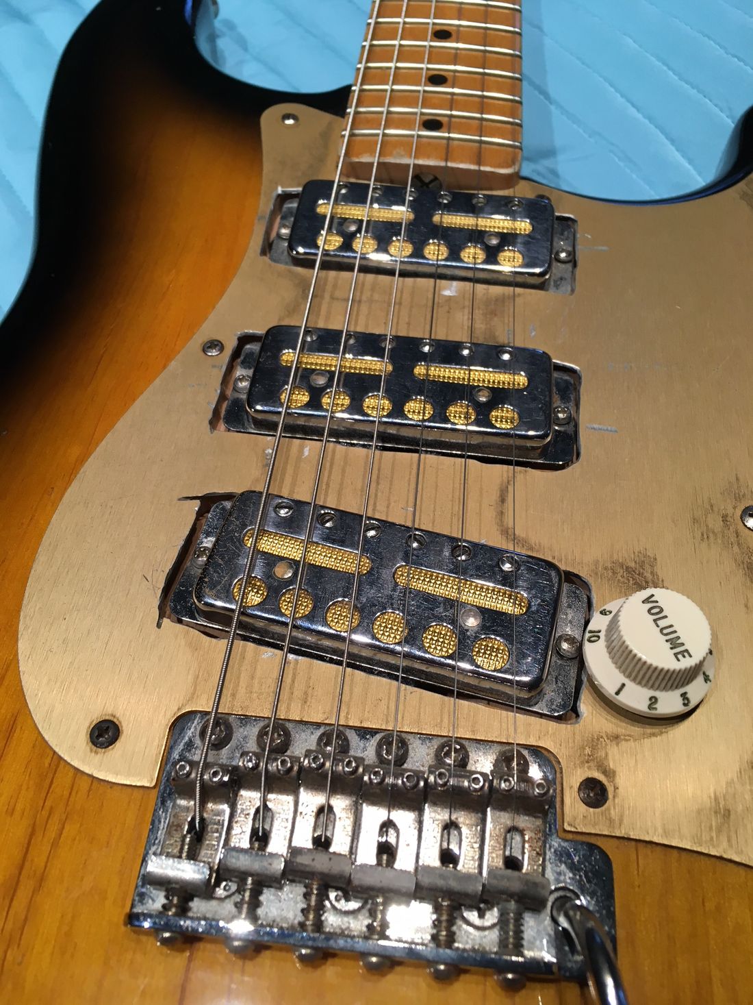 1964 Teisco Del Rey pickups given to me by Billy F. Gibbons.
