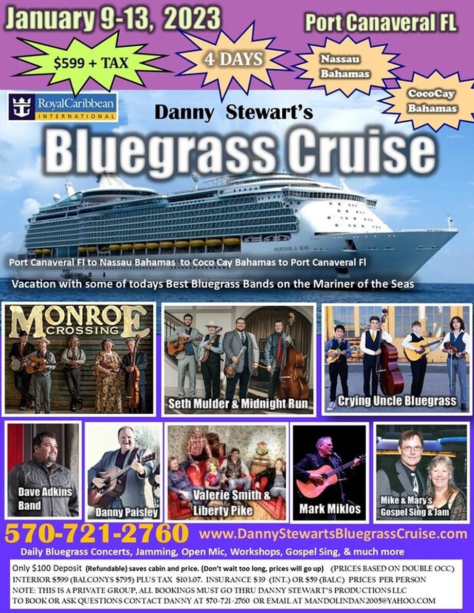 Seth Mulder & Midnight Run Bluegrass Cruise