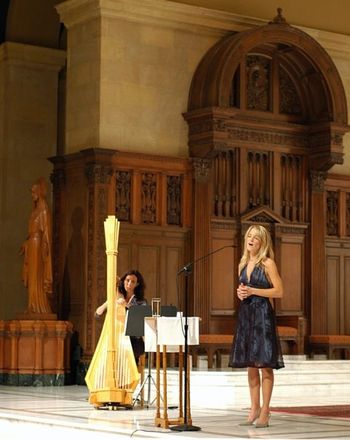 Heidi Joy Performs at St. Cecelia's Cathedral
