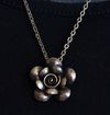 Metal Rose Necklace