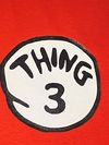 Thing 1/Thing 2/Thing 3 Pregnancy Couple Shirts