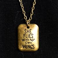 She Flies with her own Wings