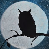 Owl in the Moonlight (2)
