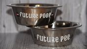 Future Pee/Poop Stainless Steel Bowls