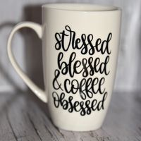 Stressed, Blessed & Coffee Obsessed