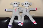 Betty & Veronica Sock Monkey Duo