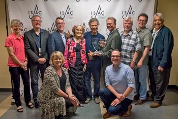 ISJAC Board of Directors presenting Chick Corea with his Hall of Fame Award
