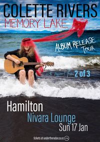 Colette Rivers- Memory Lake - Album Launch Tour