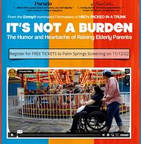 'It's Not A Burden' doc screening event