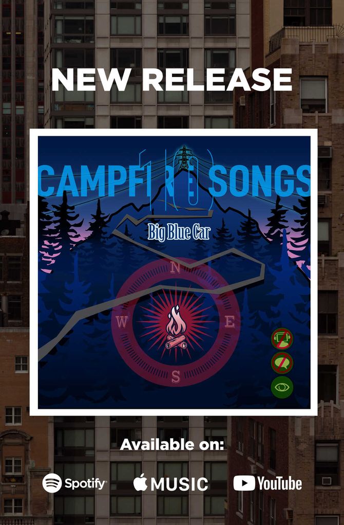 10 Campfire Songs, the new album from Big Blue Car