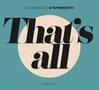 That's All: CD