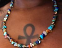 Multi-Stone Necklace unisex