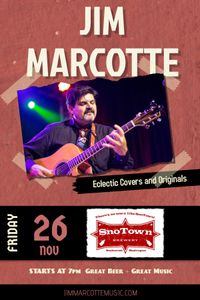 Jim Marcotte Music Returns to SnoTown 