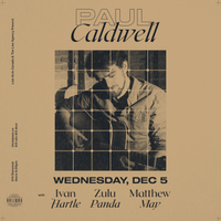 Paul Caldwell + Guests// The Railway Stage & Beer Café
