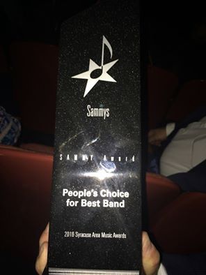 The Horn Dogs - 2016 Sammy for People Choice Best band award

