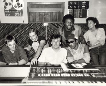 Uropia recording studio, Camden, London- 1984

