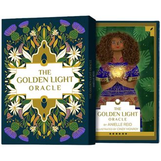The Golden Light Oracle Tarot Card Deck black woman Scottish themed reiki