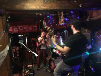 At Henflings Tavern with special guest Stefan Antonino on bass
