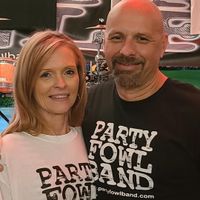 PARTY FOWL BAND MEN'S AND WOMEN'S T-SHIRTS