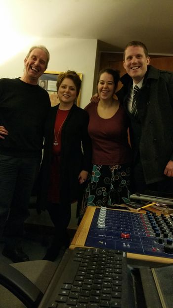 Rebecca Evans with Dan & Laura Curtis and Al Steele
