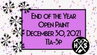 End of the Year OPEN PAINT