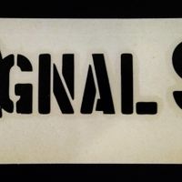 Signal 99 Logo text 2 x 5.5 inches - Black