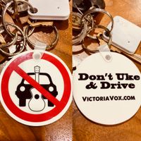 "Don't Uke & Drive" Keychain