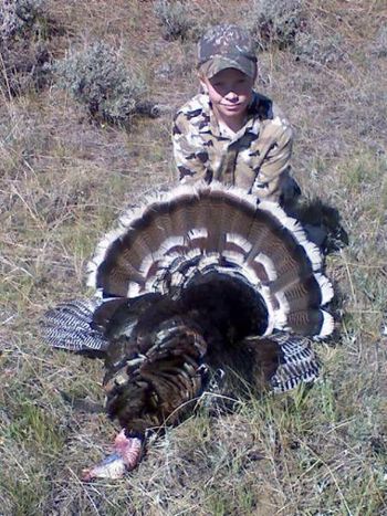 Wyatts first Turkey hunt

