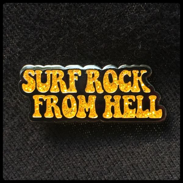 Surf Rock From Hell Pin