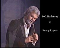D.C. Hathaway as Kenny Rogers colored 8X10