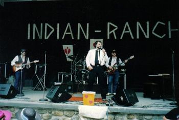 D.C. on stage at Indian Ranch in Webster, MA.

