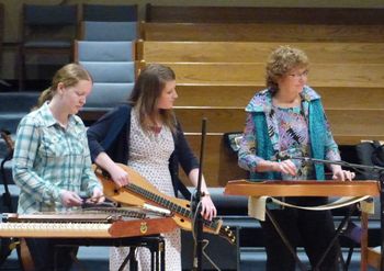 Concert at the CO Dulcimer Festival, with Erin Mae and Susan Trump
