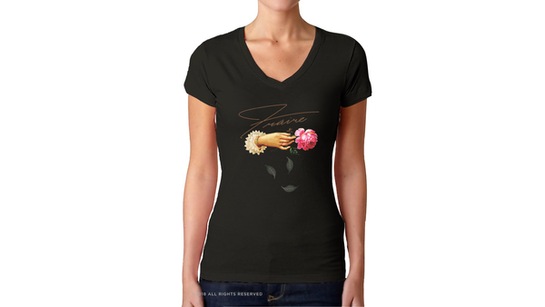 Camiseta Deluxe "Flores" Mujer
