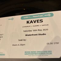 Waterfront Norwich 16th May 2020 ticket 