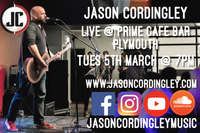 Jason Cordingley, live @ Prime Cafe Bar