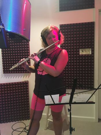 Todd's wife Tammy came out of a 20+ year flute retirement to play on a new recording project- it's a miracle! 8/20
