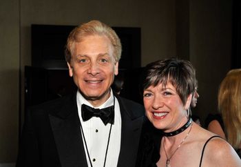 Gary Kaskel, Associate Producer of the Genesis Awards with Lindy at the 24th Genesis Awards on March 20th.
