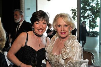 Lindy and Tippi Hedren, winner of the Lifetime Achievment Award at the 24th Genesis Awards March 20th 2010 in Los Angeles, Ca.
