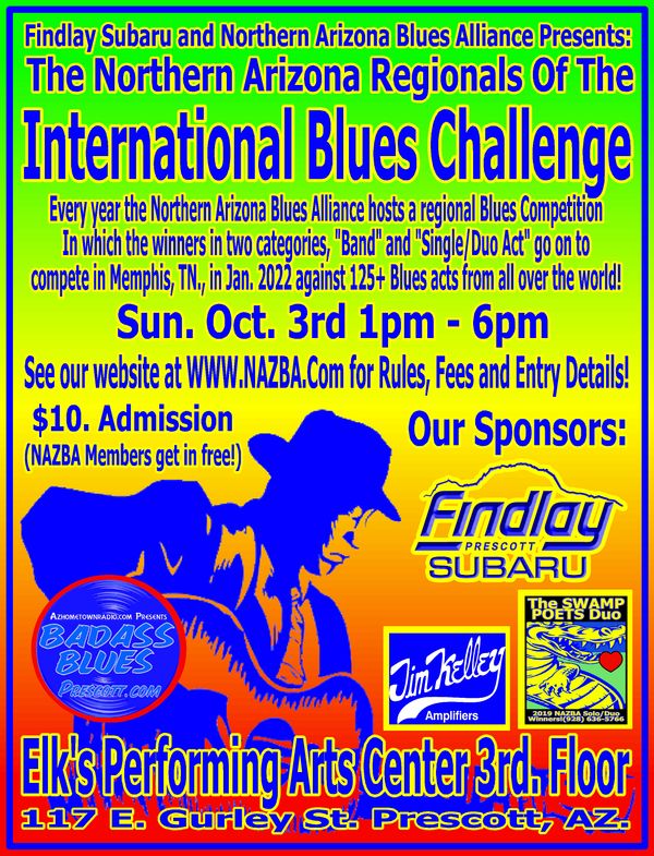 7th Annual International Blues Challenge - Non-Members Tickets 