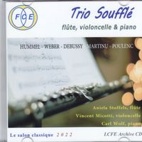Un trio de flûte, violoncelle & piano de Trio Soufflé (LCFE)