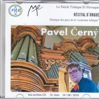 CD Récital d'orgue de Pavel Černý