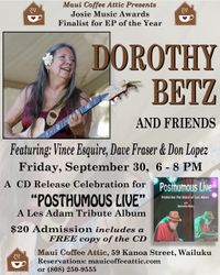 Dorothy Betz Album Release 