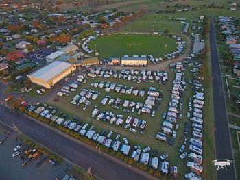 Aerial Photo of Murgon Showgrounds during 2017 Muster

