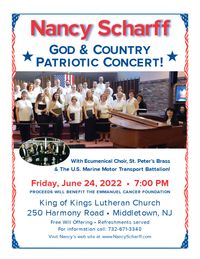 Nancy Scharff & Friends Patriotic Concert
