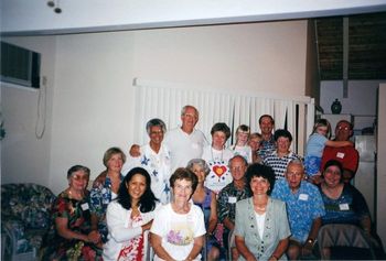 Sang at Bible study group, Kehei Lutheran Church, Maui
