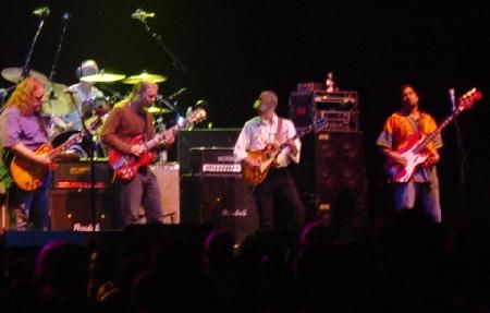 Playing with The Allman Brothers Band at Lakewood Amphitheater
