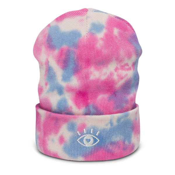 Cotton Candy Wide Eyed Beanie